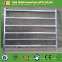 China Fabrik Versorgung 6 Schienen Oval Tube Vieh Zaun Panel